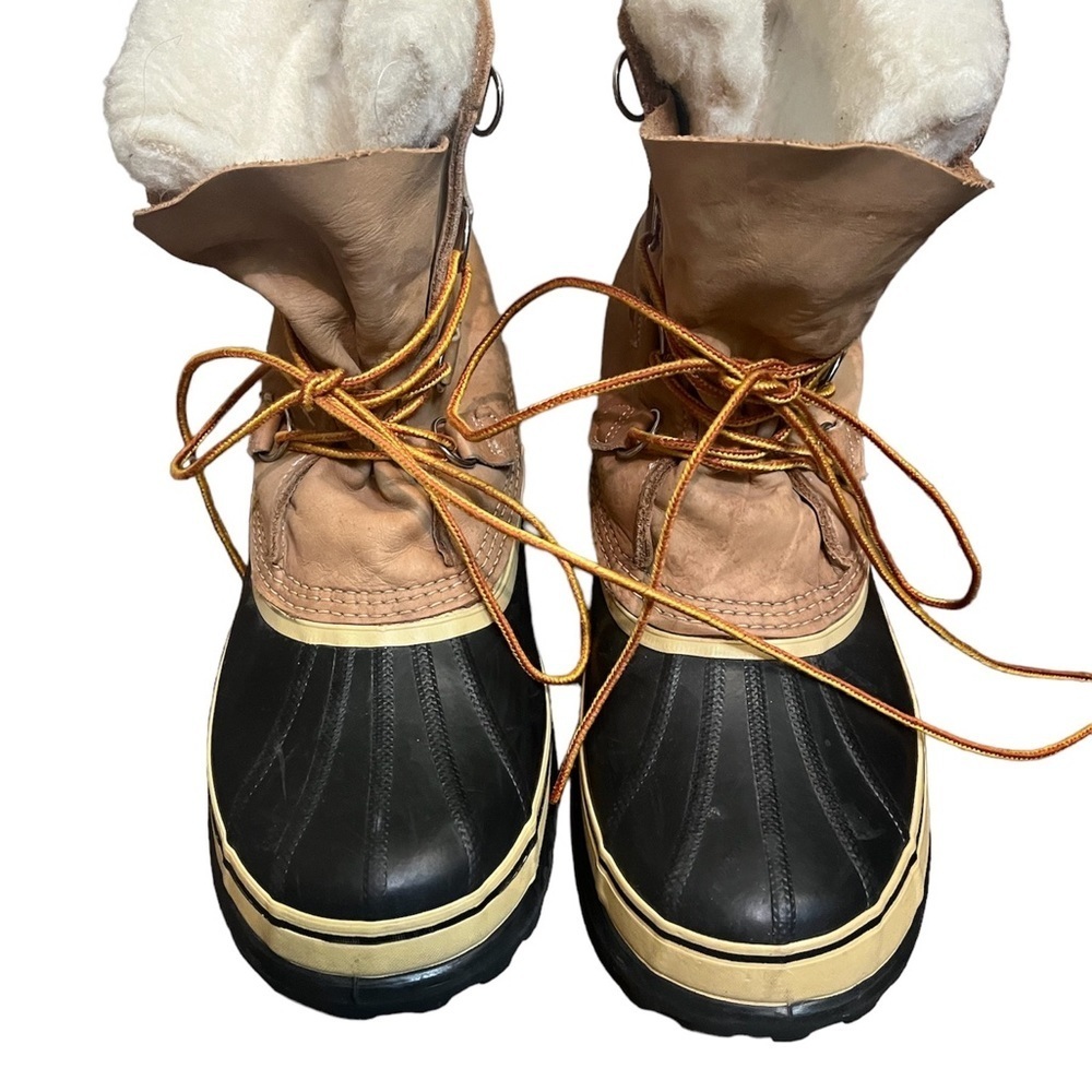 SOREL CARIBOU Size 7 Men's Sorel Waterproof Insulated Winter Snow Boots Women 9
